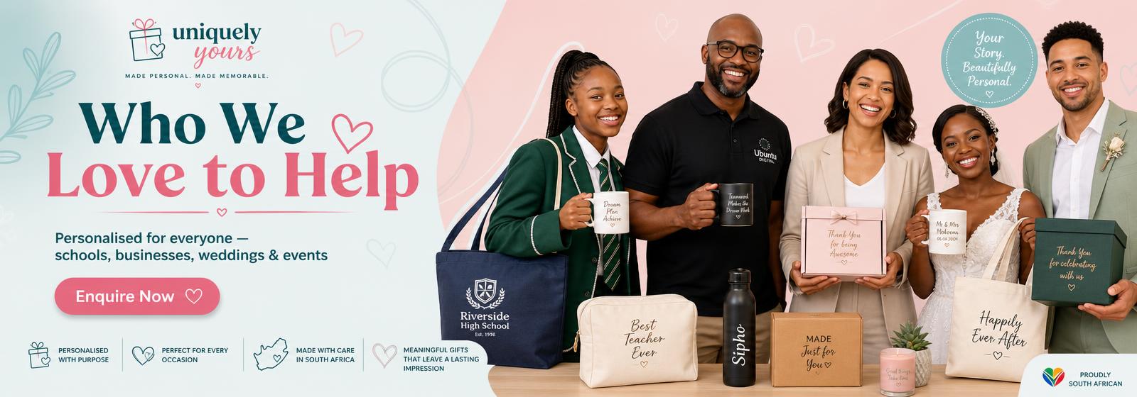 Who we love to help β personalised for everyone